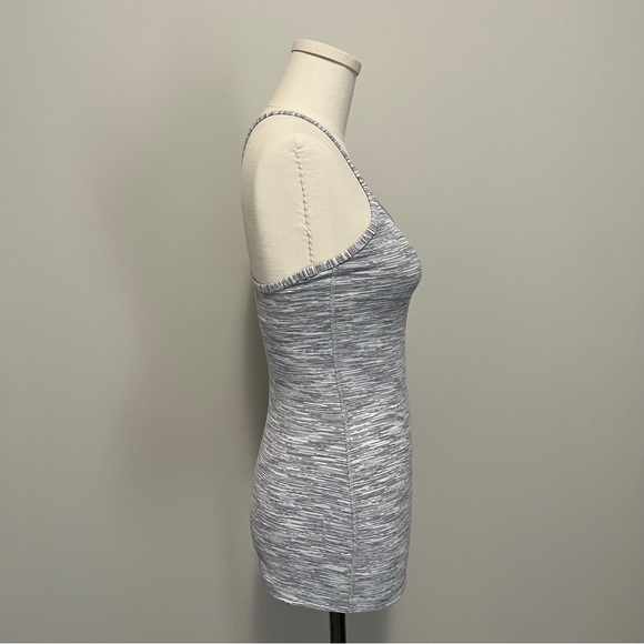 Lululemon Power Y Tank Top Wee Are From Space Gray White - Picture 10 of 14